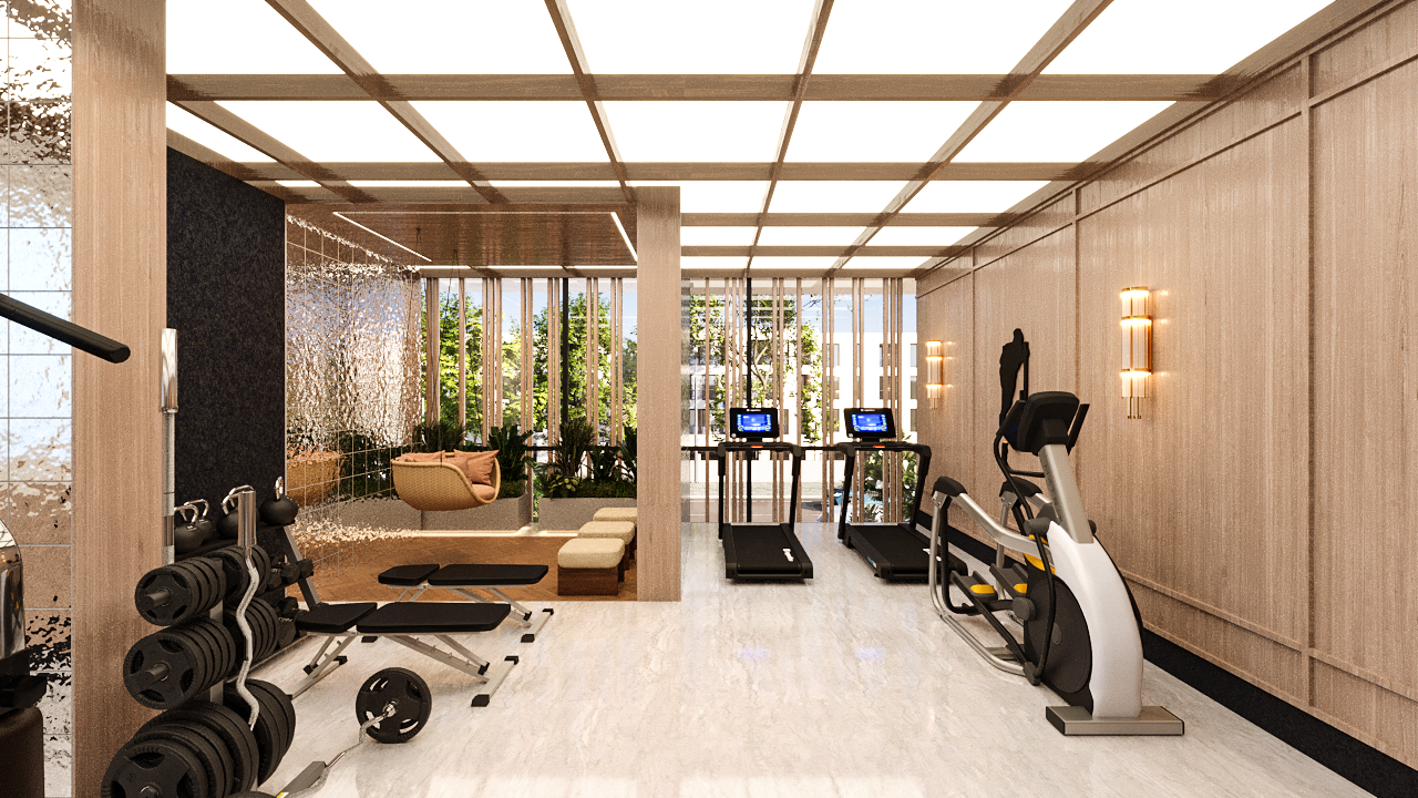 Redevelopment at Andheri gym render 1