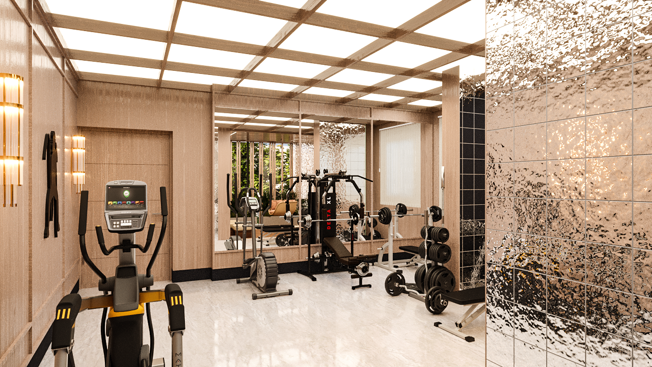 Redevelopment at Andheri gym render 2