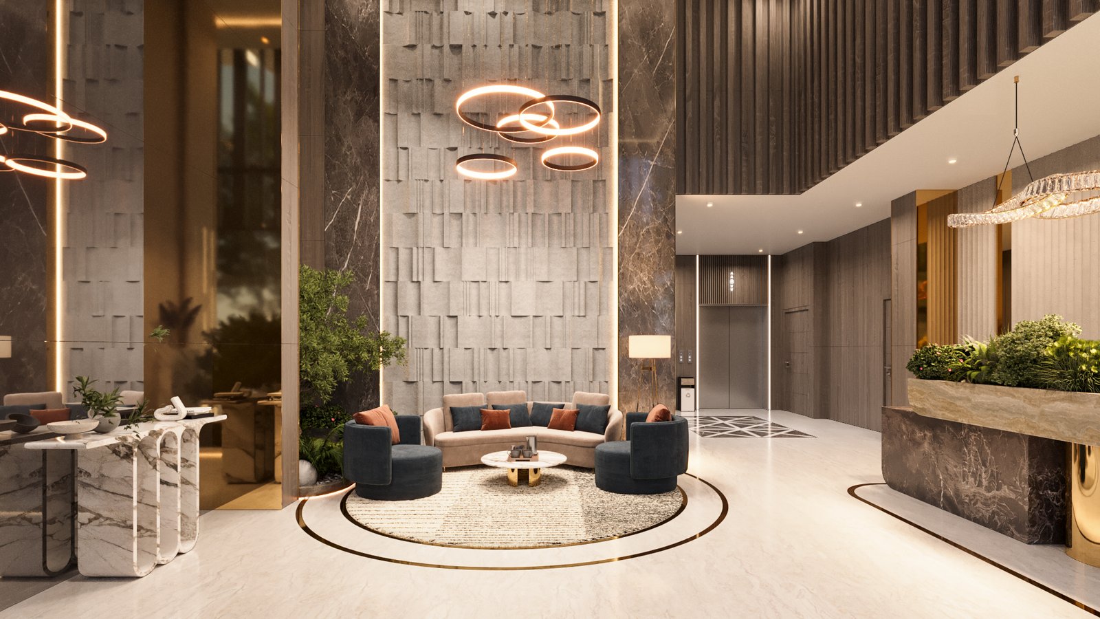 Redevelopment at Andheri lobby view 2